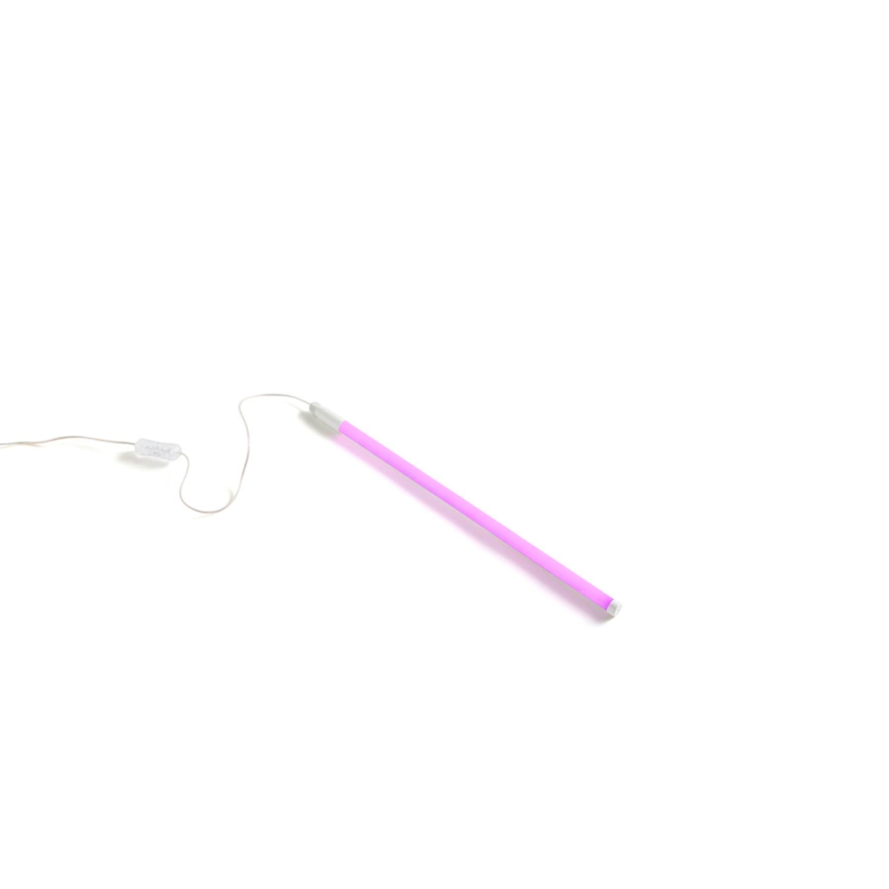 Lámpara de tubo Led de color rosa de la marca HAY