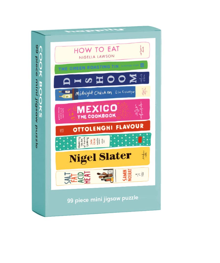 Mini rompecabezas de 99 piezas para amantes de la comida de Cook Books