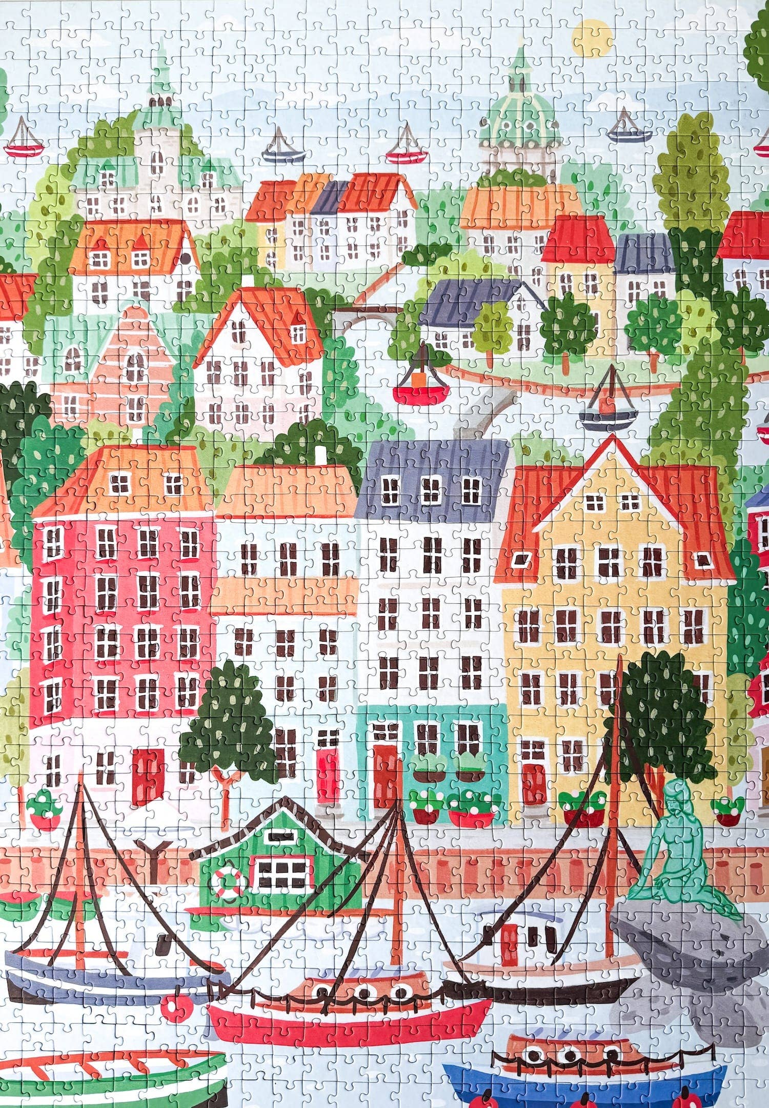 Rompecabezas Copenhague de 1000 piezas