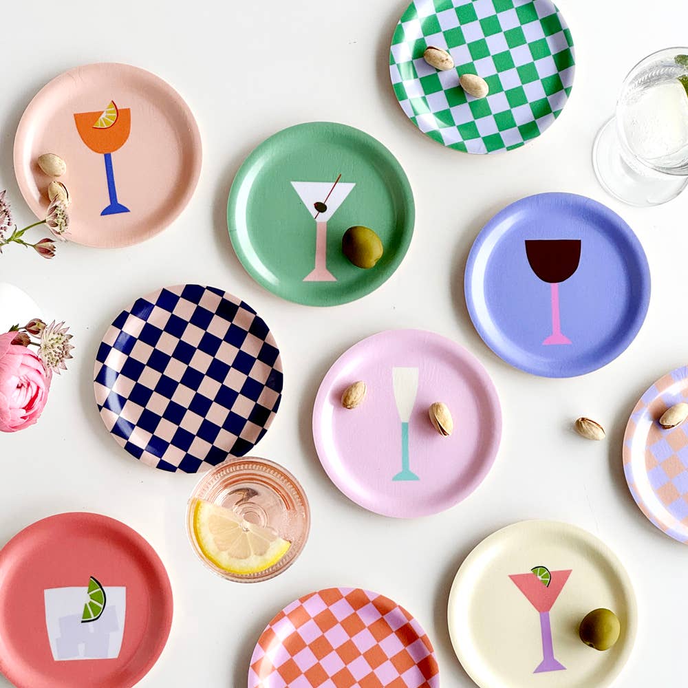 COCKTAILS Set de 6 Posavasos