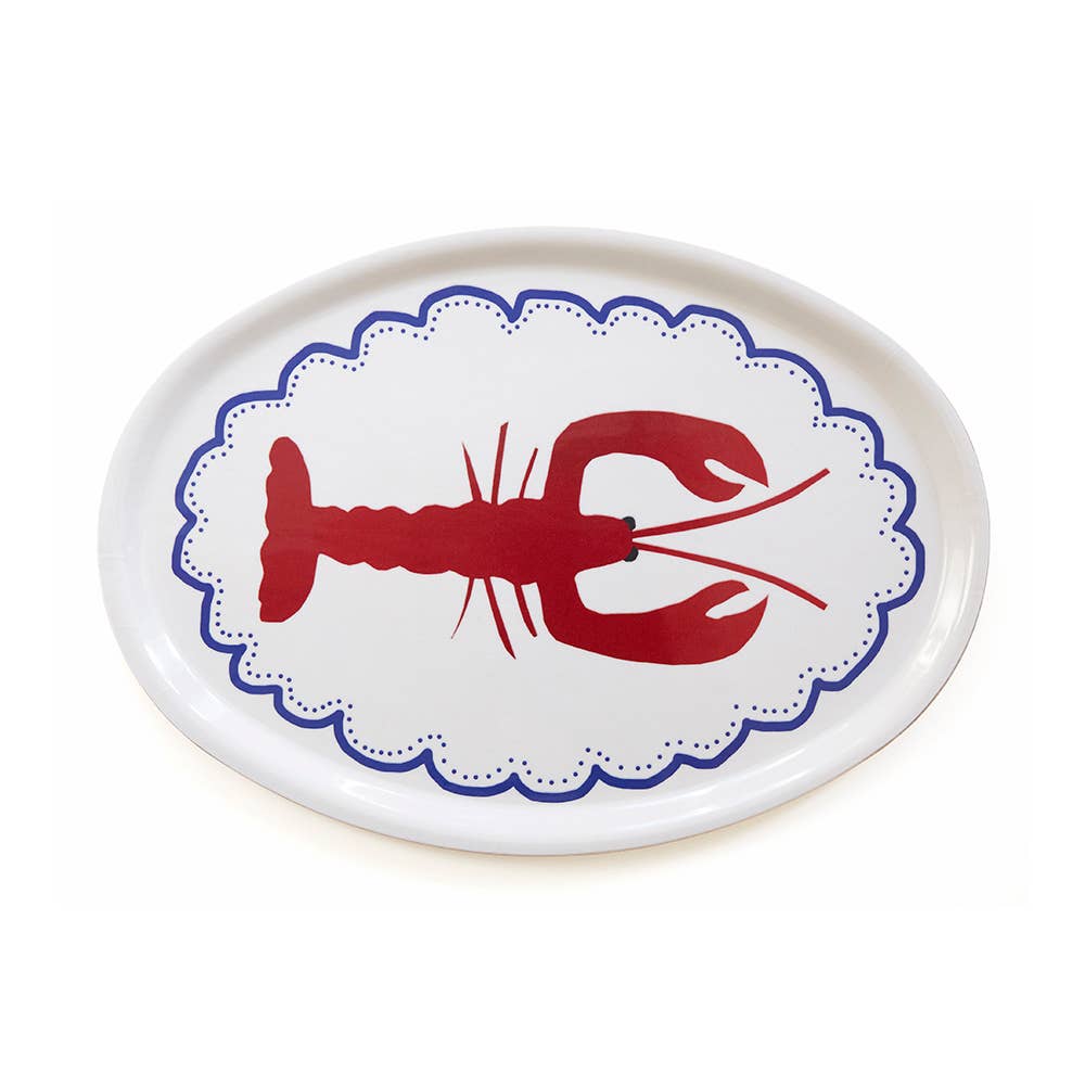 Bandeja ovalada "Lobster"