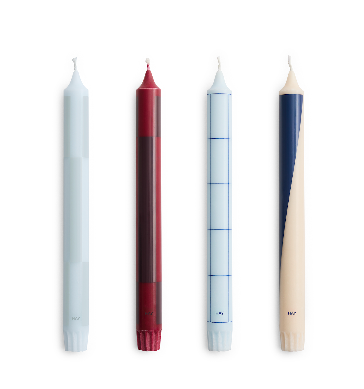 Pattern Candle - Set de 4