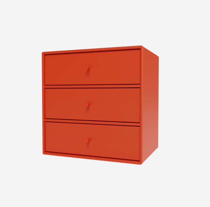 Módulo de tres cajones 1007 Montana Mini