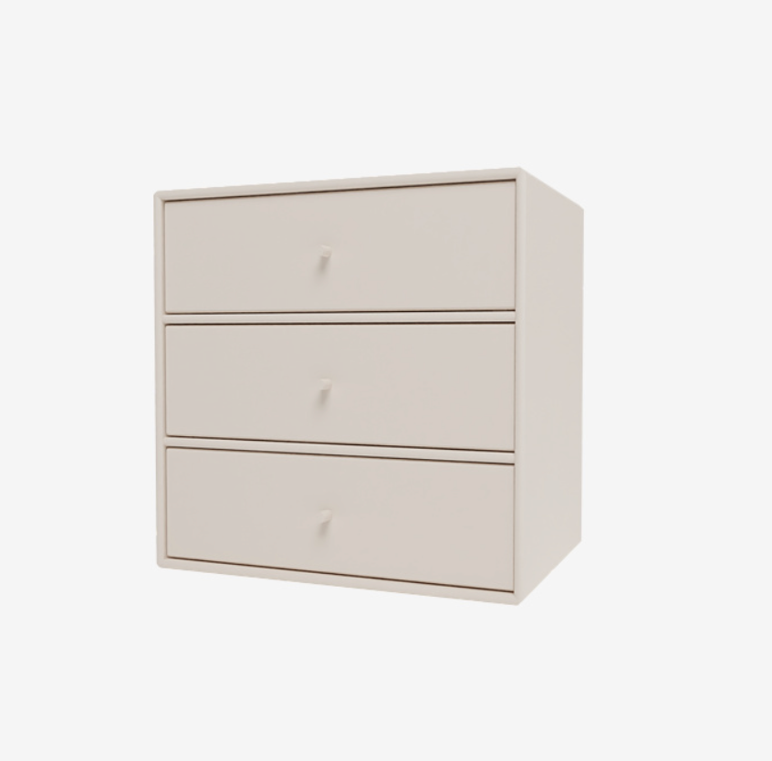Módulo de tres cajones 1007 Montana Mini