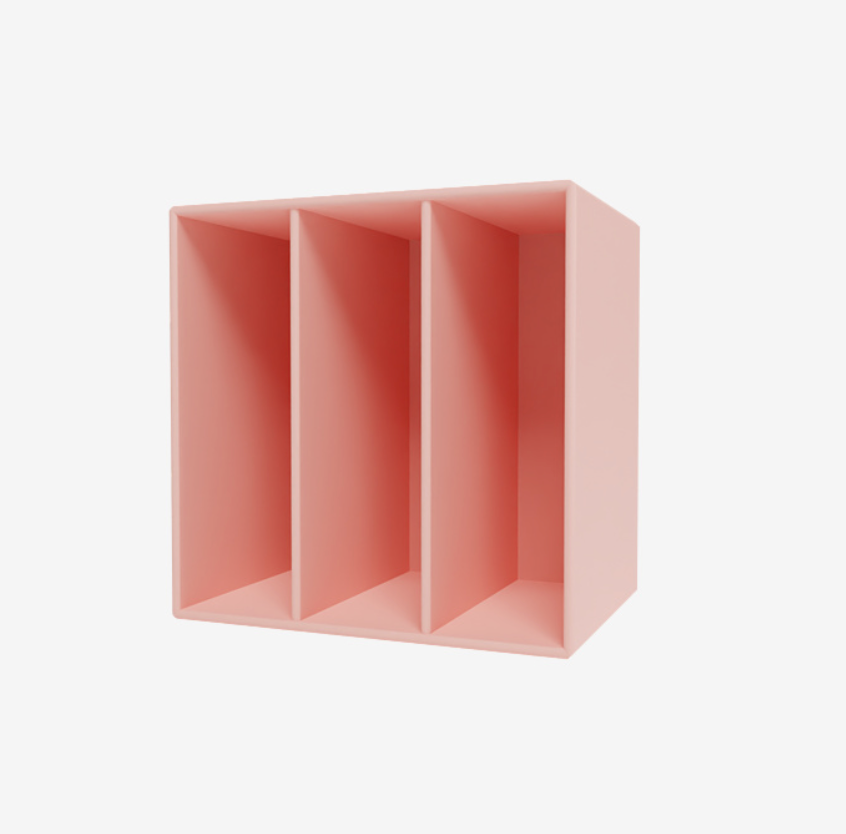 Módulo tres baldas verticales 1104 Montana Mini