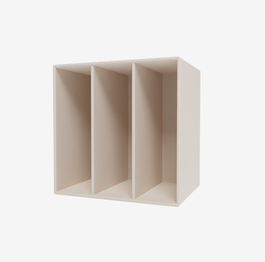 Módulo tres baldas verticales 1104 Montana Mini