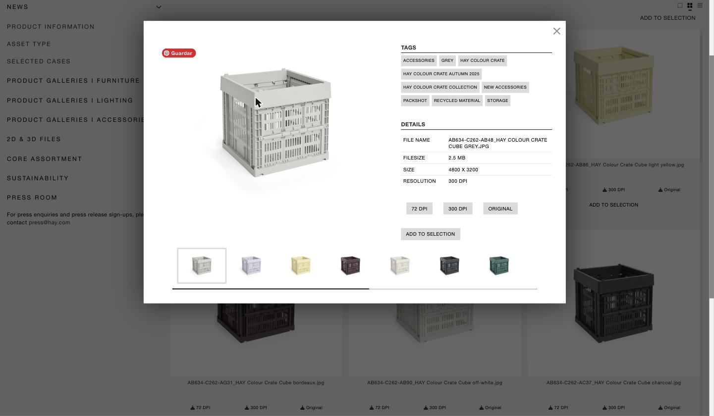 Colour Crate Cube