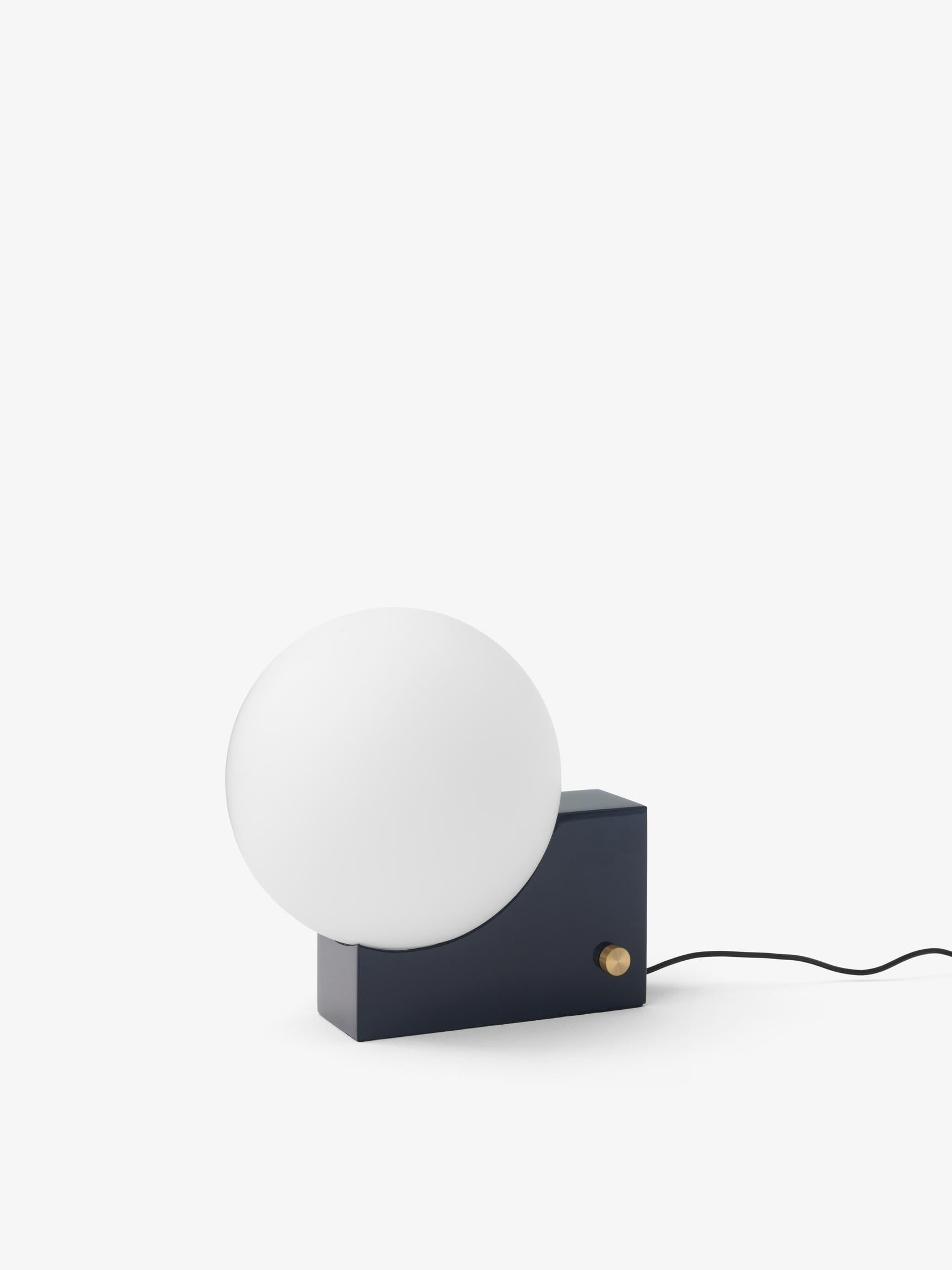 Journey Table/Wall Lamp SHY1 — Journey Table-Wall Lamp SHY1_Steel Blue_Angled Front