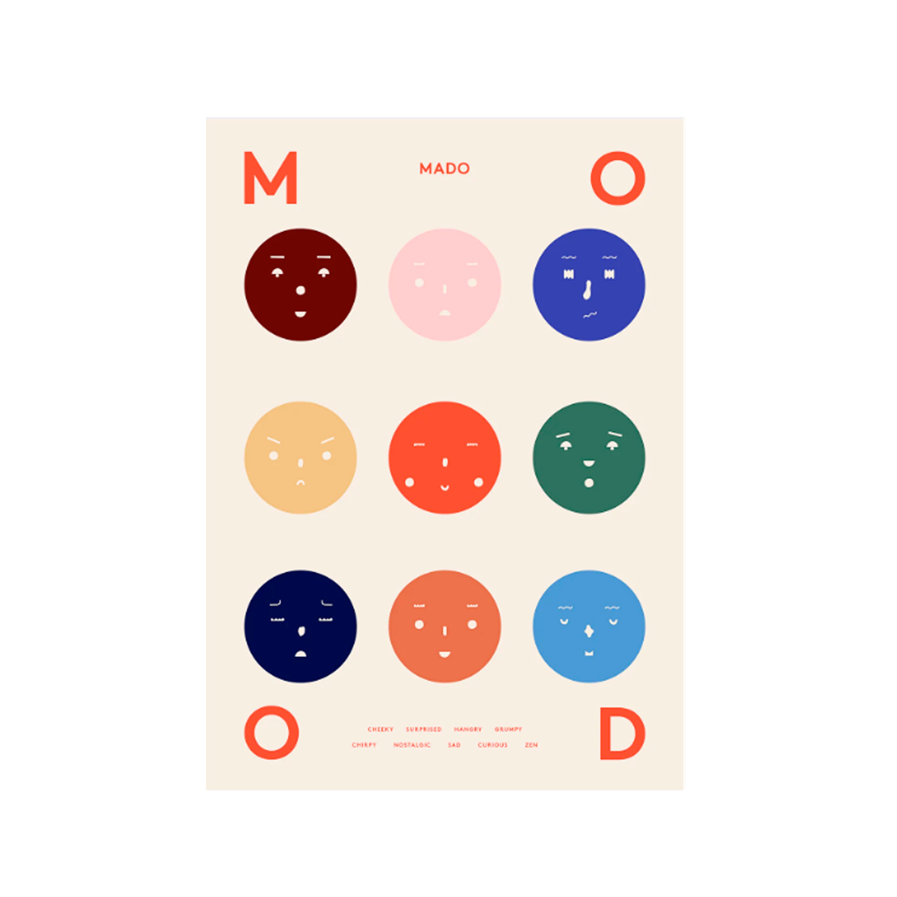 Nine moods