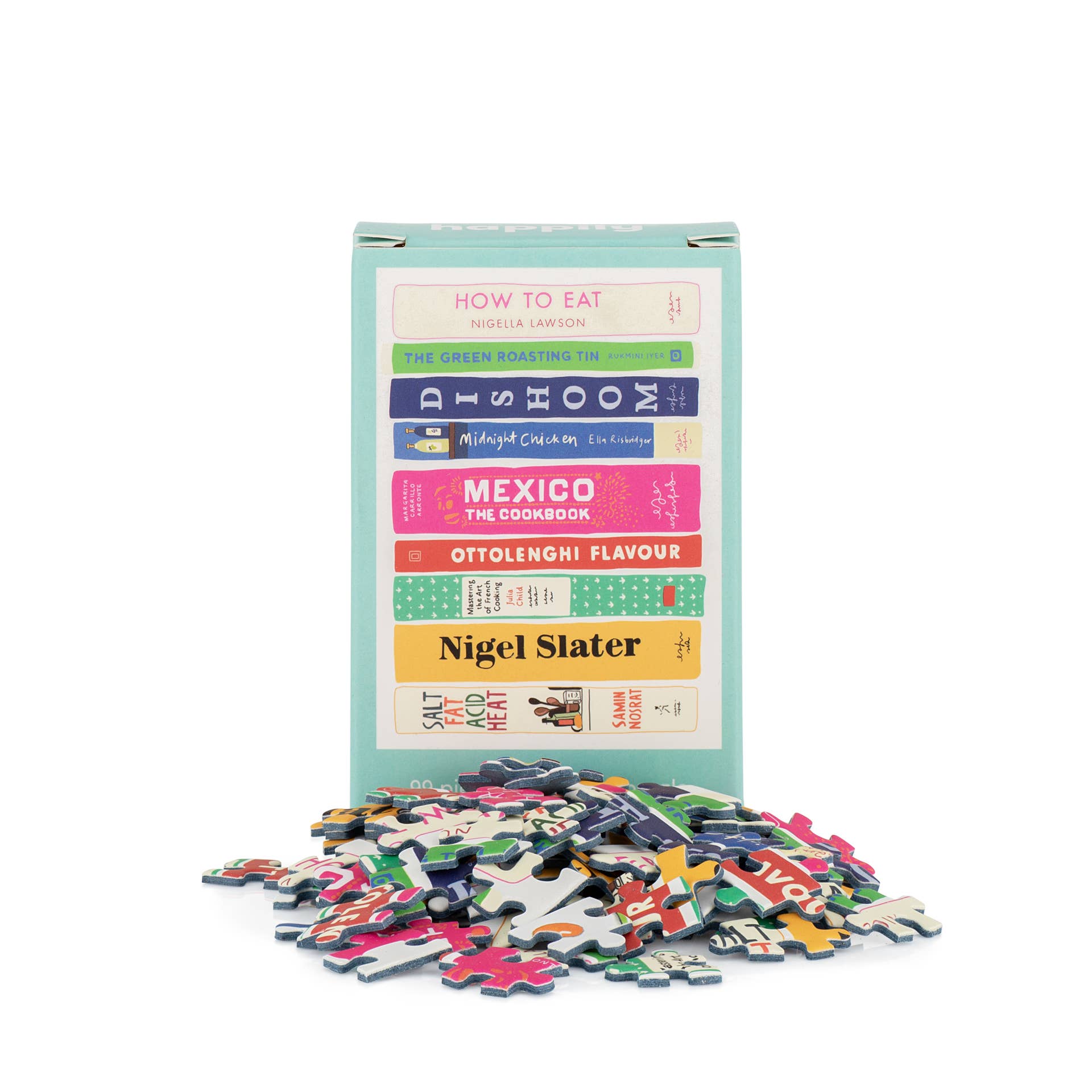 Mini rompecabezas de 99 piezas para amantes de la comida de Cook Books