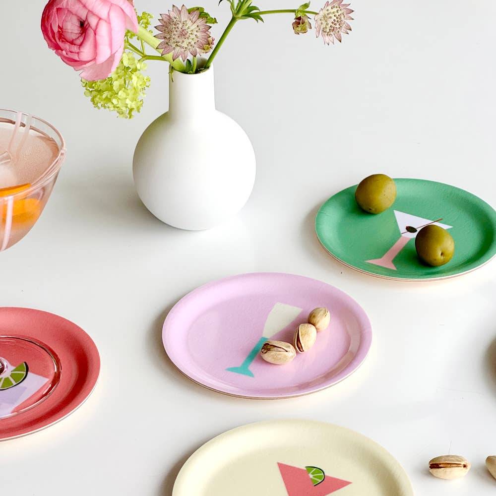 COCKTAILS Set de 6 Posavasos